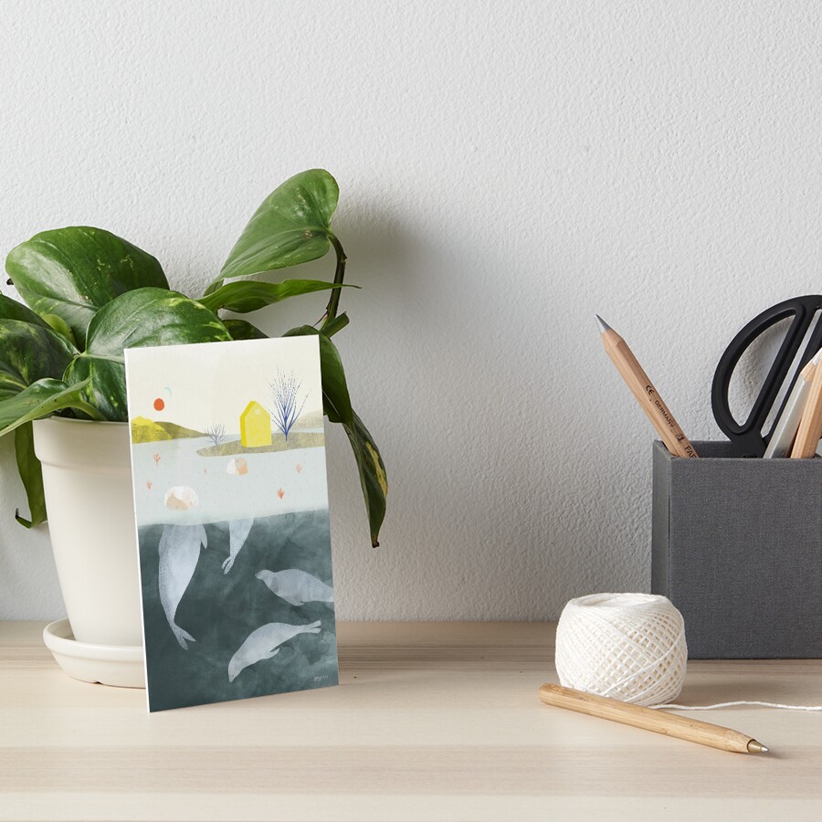 Selkie Art Board Print