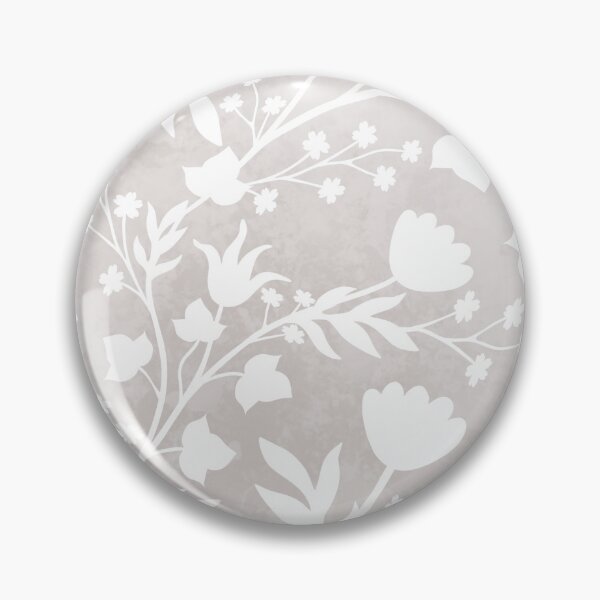 Item preview, Floral Silhouette - Warm Grey designed and sold by JPuckett-Design.