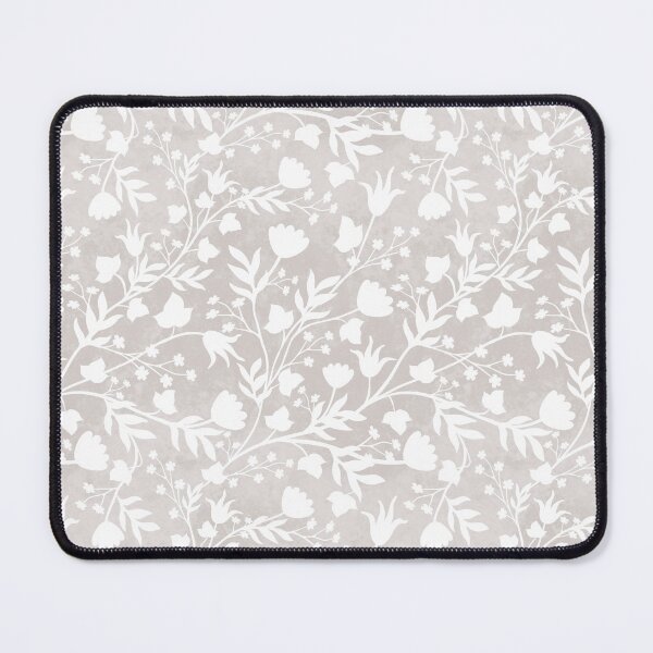 Item preview, Floral Silhouette - Warm Grey designed and sold by JPuckett-Design.