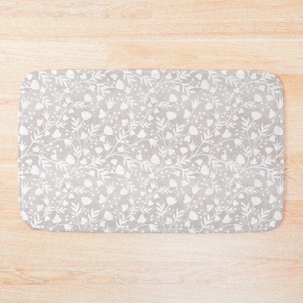 Item preview, Floral Silhouette - Warm Grey designed and sold by JPuckett-Design.