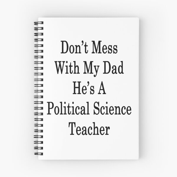 Item preview, Don't Mess With My Dad He's A Political Science Teacher designed and sold by supernova23.