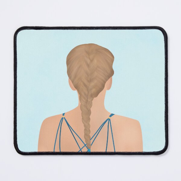 Item preview, Woman with braid in her hair designed and sold by daisyandlime.