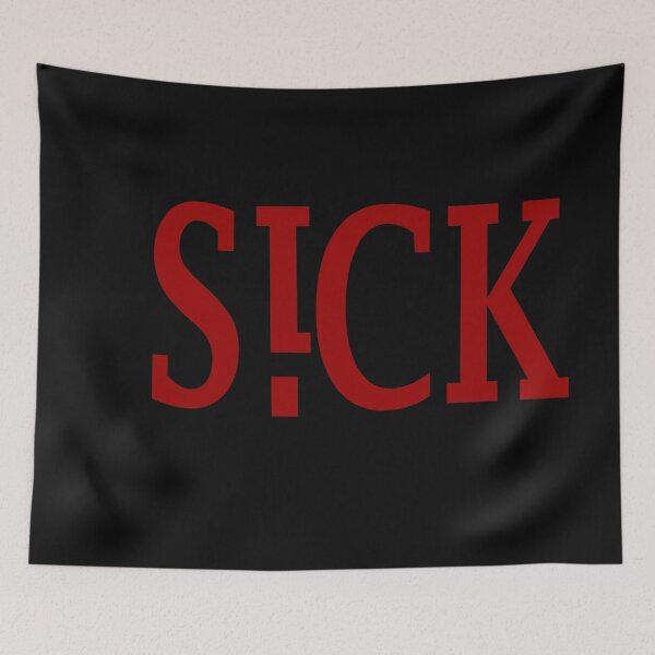 Item preview, S!ck Sickick red S!ckK!ck designed and sold by TheGreedyCrypto.