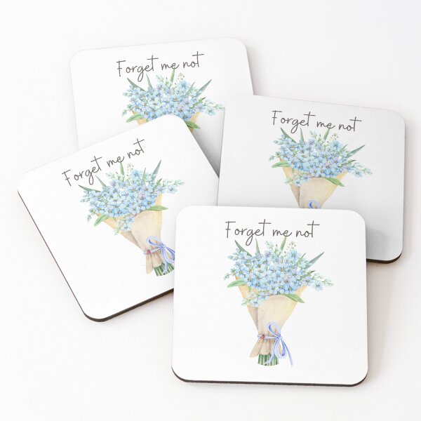 Item preview, Forget me not flowers designed and sold by DoodlesnPoodles.
