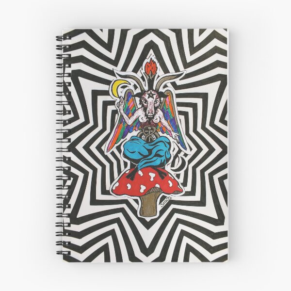 Item preview, Psychedelic Baphomet designed and sold by Joanna  Sasso.