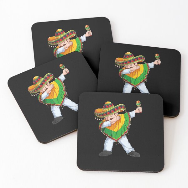 Item preview, Dabbing Mexican Poncho Cinco de Mayo Boys Men Sombrero Dab designed and sold by Bethemostbeauti.