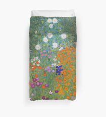 Gustav Klimt - Flower Garden, 1905 Duvet Cover