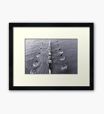 Rowing Framed Print