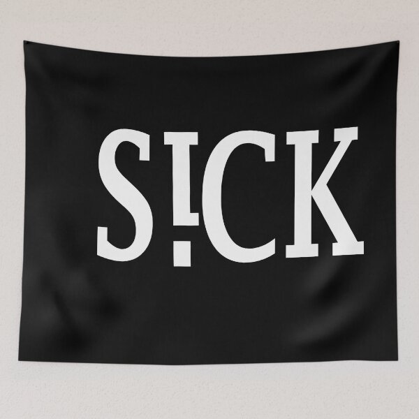Item preview, Sickick Sick Kick S!ck!ck black snake S!cK!ck plain designed and sold by TheGreedyCrypto.