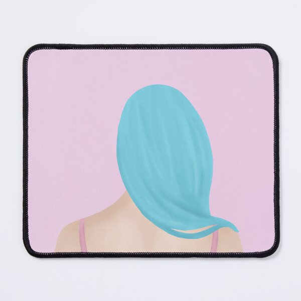 Item preview, Blue hair woman designed and sold by daisyandlime.