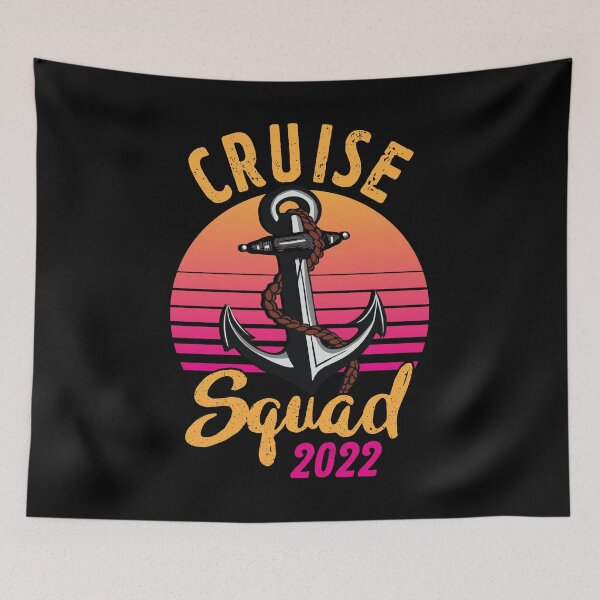 Item preview, Cruise Squad 2022 Cowhide Anchor Cruising Fans designed and sold by Urlan.