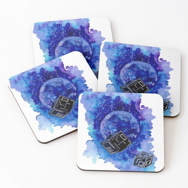Item preview, Space Cubes Invasion designed and sold by Sebastian Grafmann.