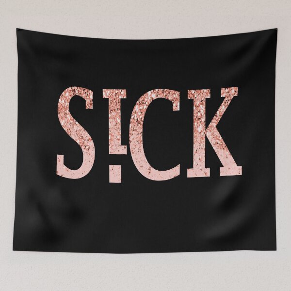 Item preview, Sickick Sick Kick S!ck!ck Pink  Crystal S!cK!ck S!ck S!CK!CK designed and sold by TheGreedyCrypto.