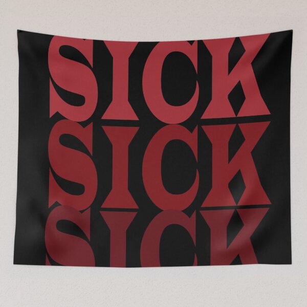 Item preview, S!ck Sickick red S!ckK!ck designed and sold by TheGreedyCrypto.