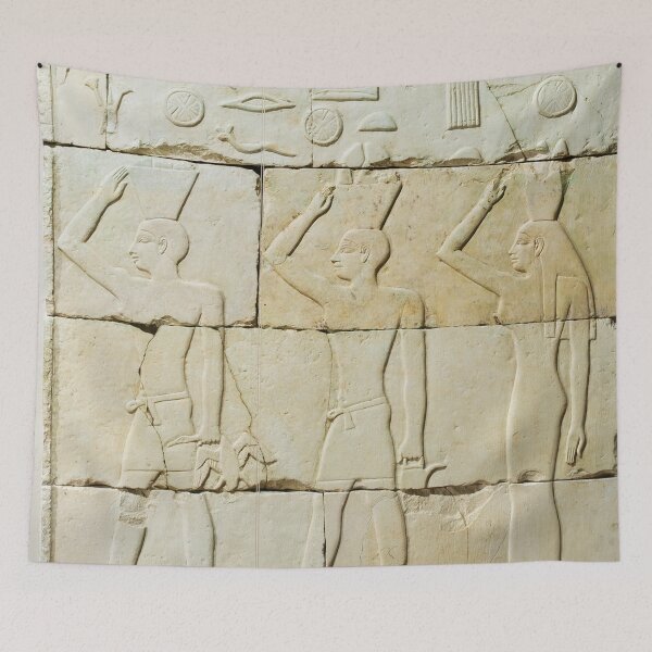 Item preview, Ancient Egyptian workers relief designed and sold by Vintage Designs +.