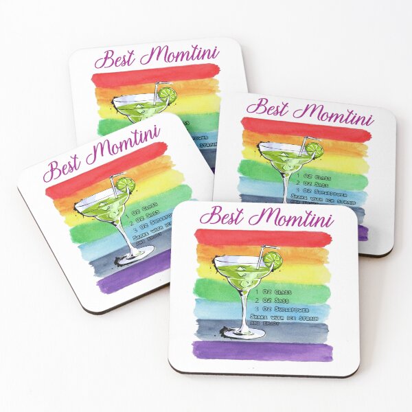 Item preview, Best Momtini rainbow | mom Gift Idea designed and sold by EliteSayings.