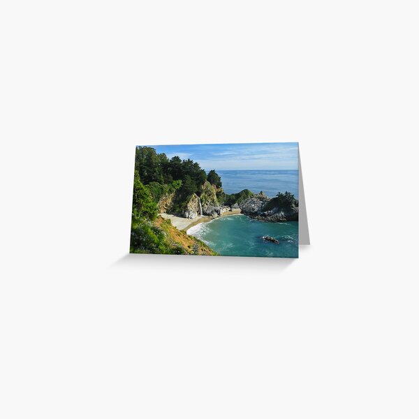 McWay Creek Falls Greeting Card