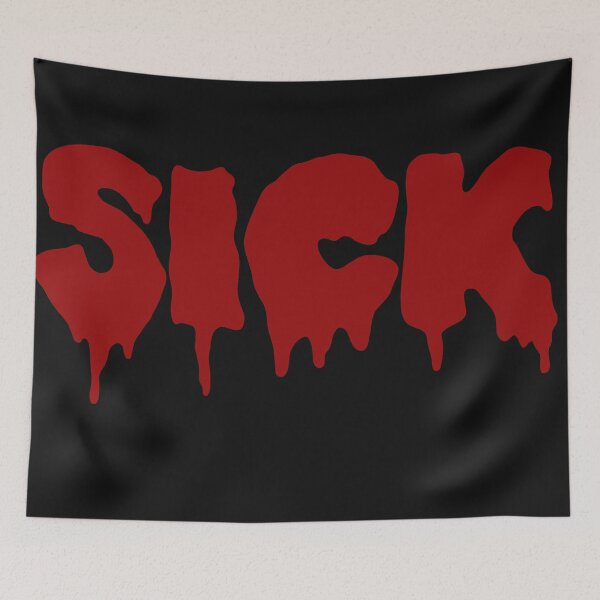 Item preview, S!ck Sickick red S!ckK!ck designed and sold by TheGreedyCrypto.