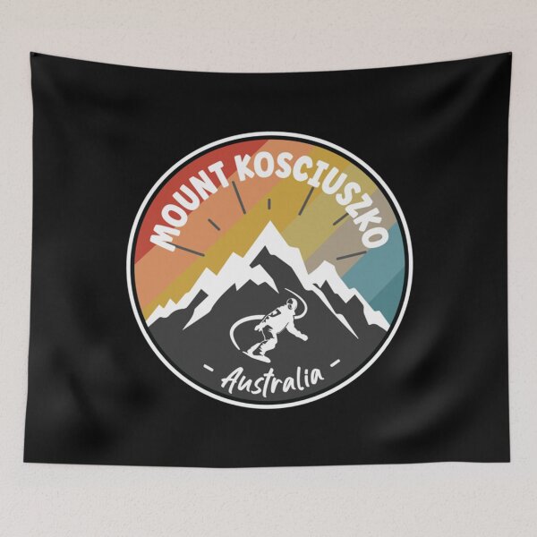 Item preview, Snowboard Mount Kosciuszko Australia Classic . designed and sold by yeltonugmaru.