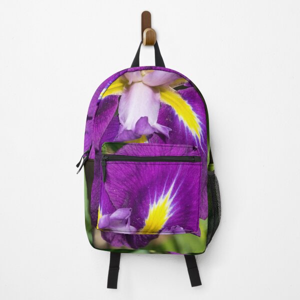 Item preview, Flamboyant Garden Gem - Jewel Toned Japanese Iris in Bloom designed and sold by Georgia Mizuleva.