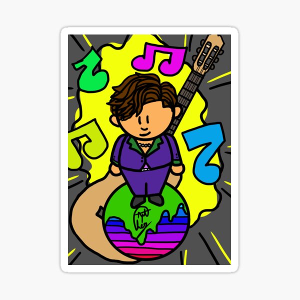 Cute chibi of Shawn Sticker