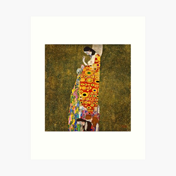 Item preview, Gustav Klimt - Hope, II  designed and sold by artcenter.