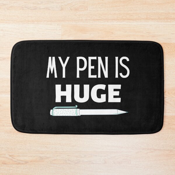 Item preview, Vintage My Pen is huge Bold Typography designed and sold by garniturex.