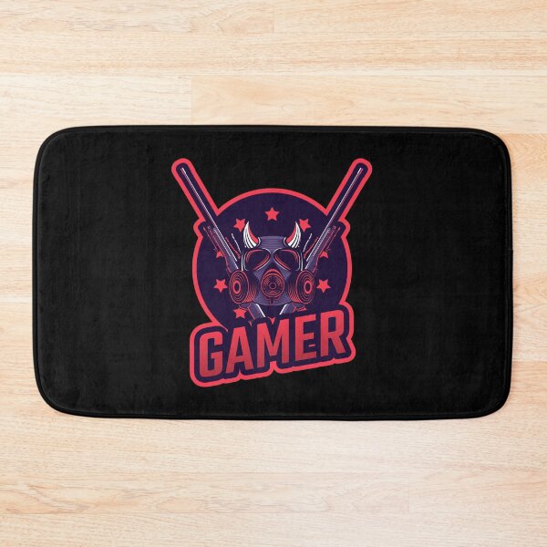 Item preview, Gamer with Gas Mask and Two Sniper Rifles designed and sold by PRIVARSHU.