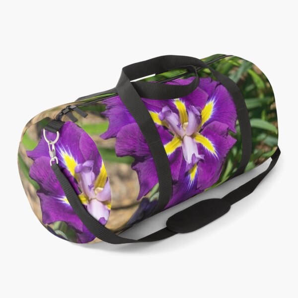 Item preview, Flamboyant Garden Gem - Jewel Toned Japanese Iris in Bloom designed and sold by Georgia Mizuleva.