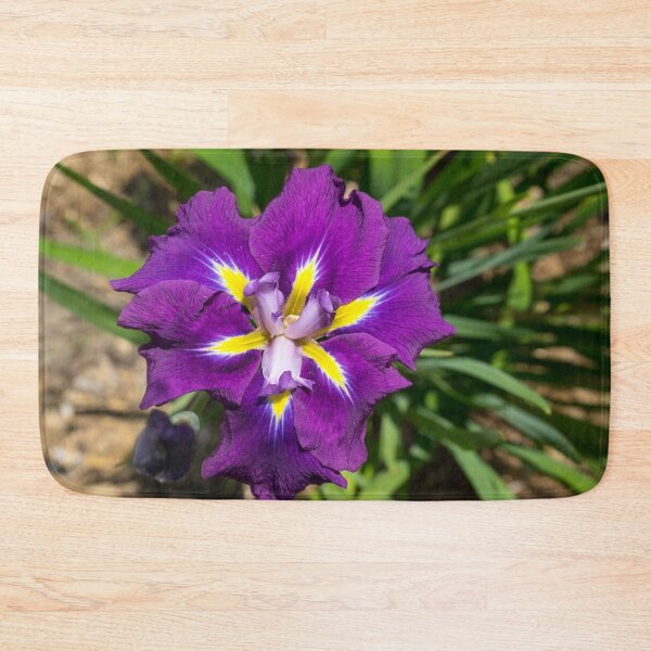 Item preview, Flamboyant Garden Gem - Jewel Toned Japanese Iris in Bloom designed and sold by Georgia Mizuleva.