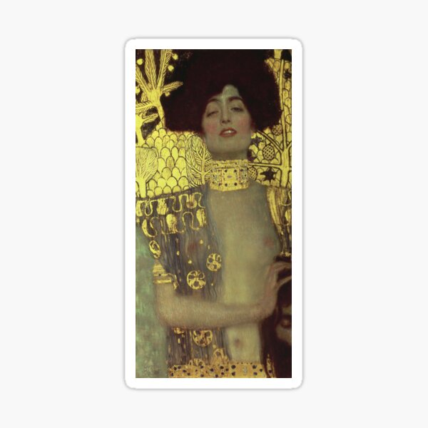 "Gustav Klimt - Judith" Sticker for Sale by artcenter | Redbubble