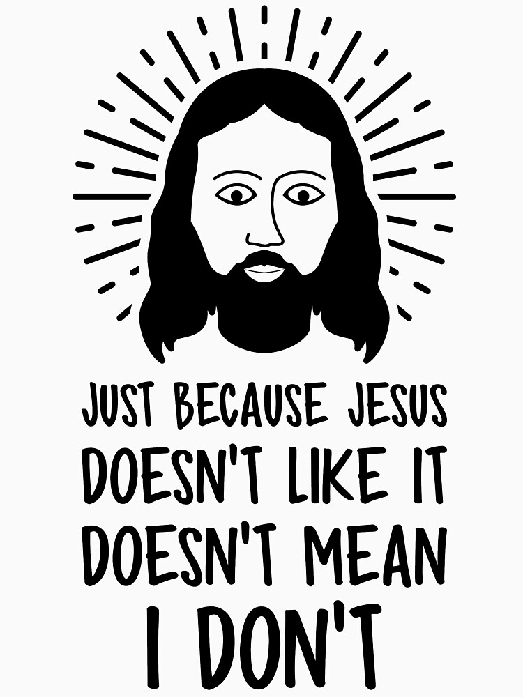 EMO the Musical - Who cares Jesus... black font by EMOtheMusical