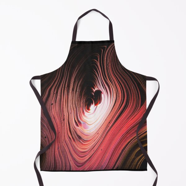 Item preview, Abstract Acrylic Pouring Art Ring Pour Red Black White designed and sold by mhfoto.