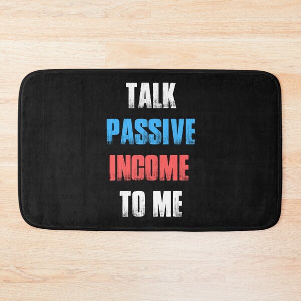 Item preview, Talk Passive Income to me Typography  designed and sold by garniturex.
