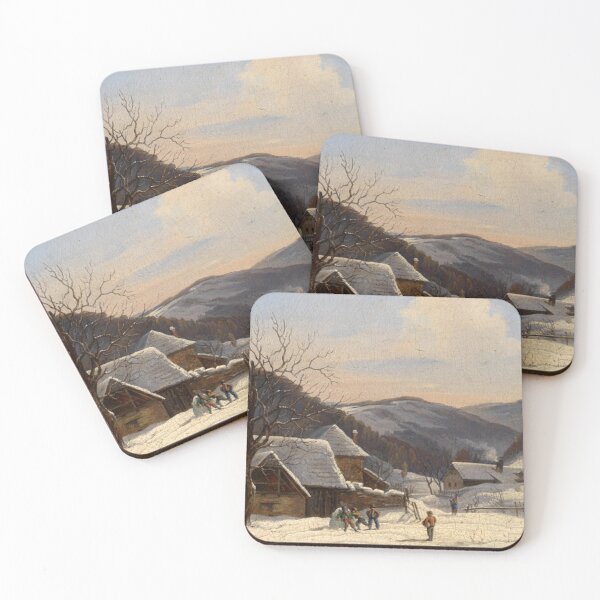 Item preview, Winter Fun: Snow Soccer Game in a Picturesque Field designed and sold by SweetMySpot.