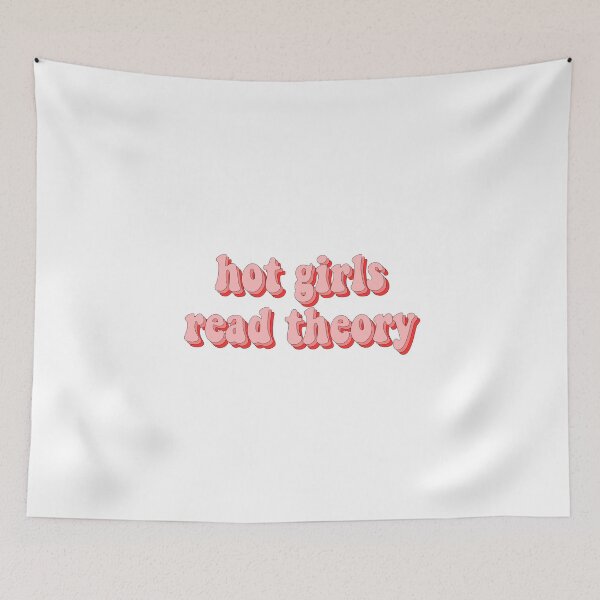 Item preview, hot girls read theory designed and sold by cooolvibe.