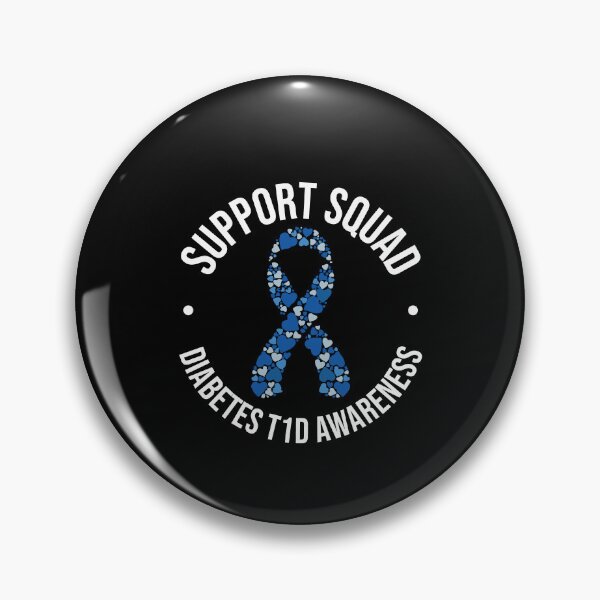 Item preview, Support Squad Diabetes T1D Awareness Shirt, Type One Diabetes Shirt, T1D Fighter Shirt, T1D Survivor Shirt, Type 1 Diabetes Awareness Shirt designed and sold by aymob.