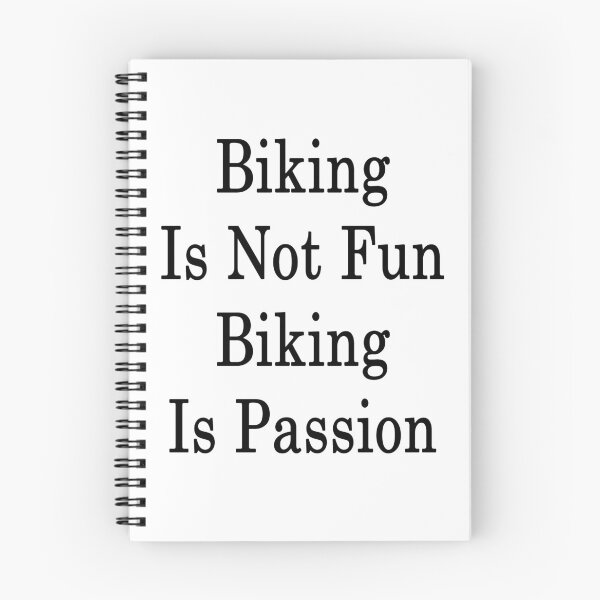Item preview, Biking Is Not Fun Biking Is Passion  designed and sold by supernova23.