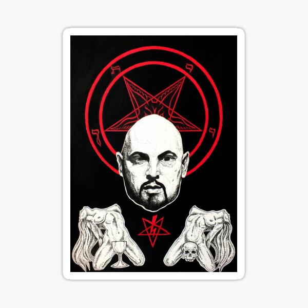 Anton Szandor LaVey Sticker