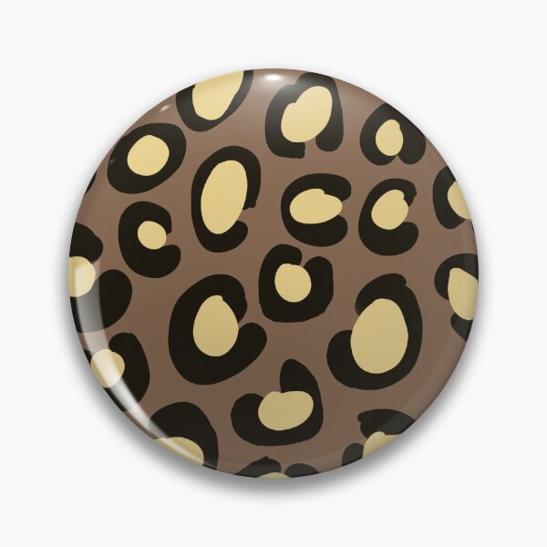 Item preview, Brown Leopard Animal Print with dark brown color designed and sold by khulisara246.