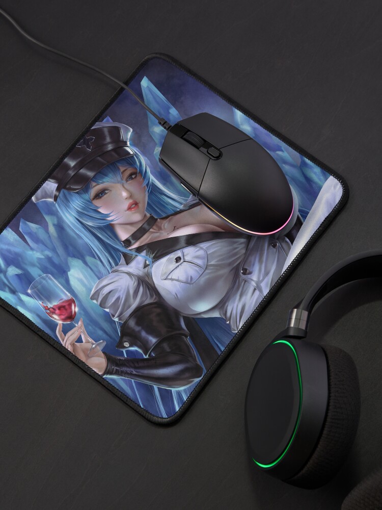 Sexy Esdeath Hot Boobs Panty Panties Ass Akame Ga Kill Lewd Hentai Ecchi Girl Mouse Pad By