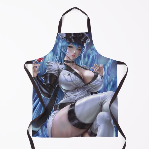 Sexy Esdeath Hot Boobs Panty Panties Ass Akame Ga Kill Lewd Hentai Ecchi Girl Apron By