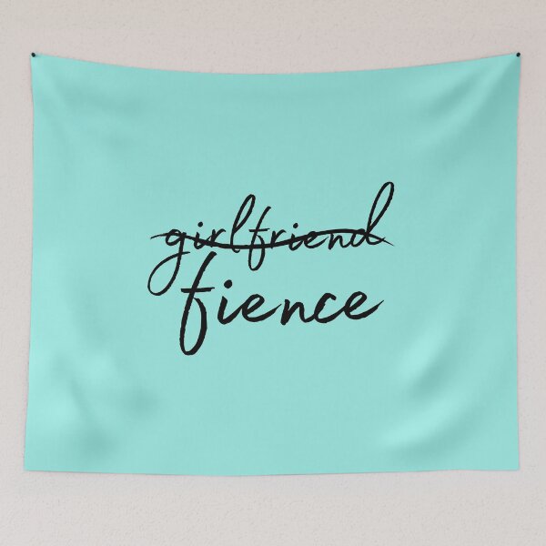 Item preview, Vintage  Fience Not girlfriend Typography  designed and sold by garniturex.