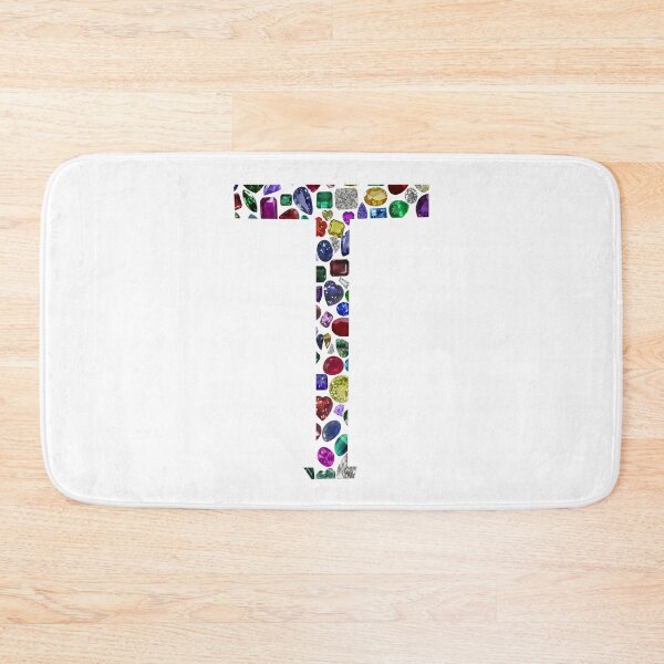 Item preview, Letter T designed and sold by DigitalGemArt.