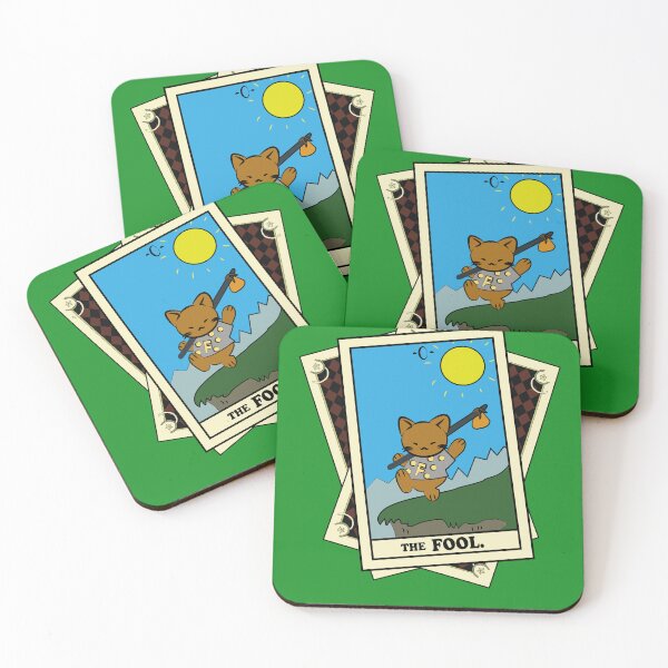 Item preview, TAROT CARDS DECK | THE FOOL. | FORTUNE CAT designed and sold by FalconLifeStore.