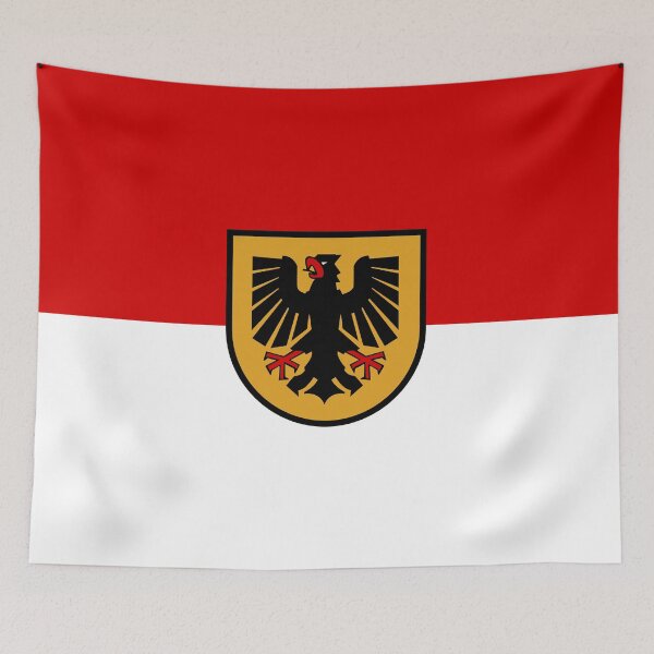 Item preview, Flag of Dortmund, North Rhine-Westphalia, Germany designed and sold by Freihalt.