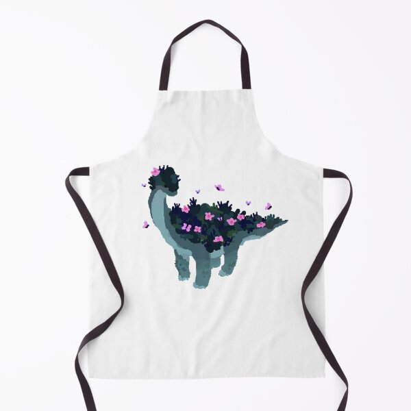 Item preview, Pink Flower Brachiosaur sticker Sticker designed and sold by RudiKlemm.