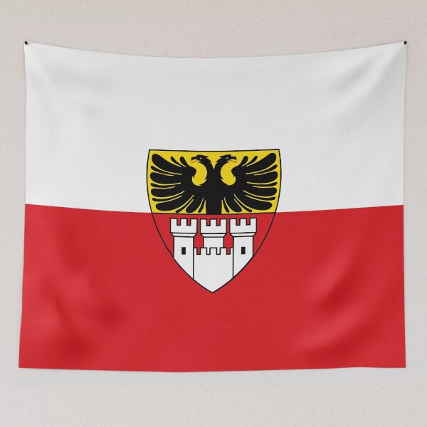 Item preview,  Flag of Duisburg, North Rhine-Westphalia, Germany designed and sold by Freihalt.