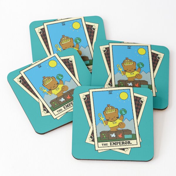 Item preview, TAROT CARDS DECK | THE EMPEROR. | FORTUNE CAT designed and sold by FalconLifeStore.