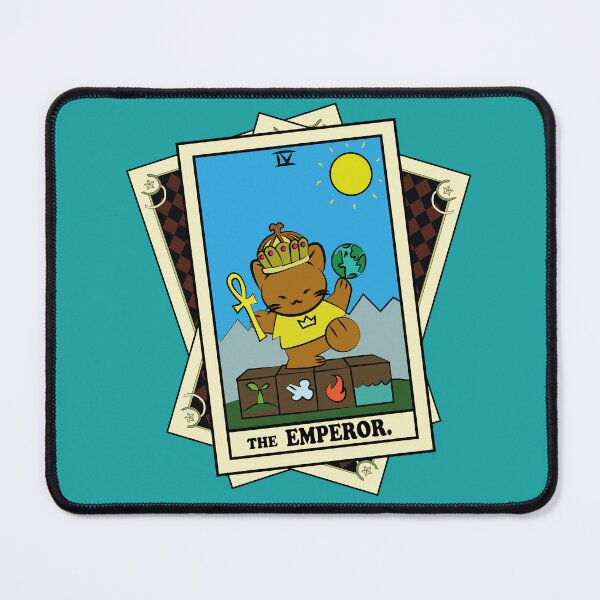 Item preview, TAROT CARDS DECK | THE EMPEROR. | FORTUNE CAT designed and sold by FalconLifeStore.